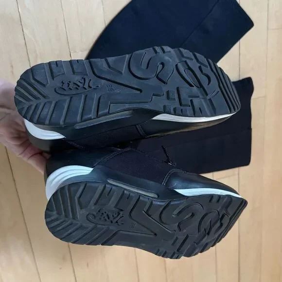 Ash Limited Thigh High Trainer Boots in Black 6 - Picture 11 of 15